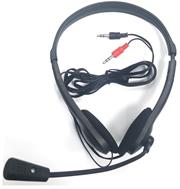 Unique Stereo HeadPhone with Microphone Black colour;