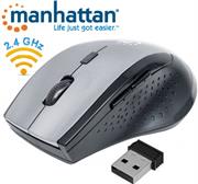 Manhattan Curve Wireless Optical Mouse