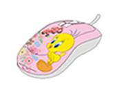 TWEETY OPTICAL USB MOUSE-PINK